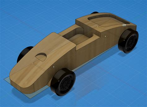 cnc router parts pinewood derby|3d pinewood derby design.